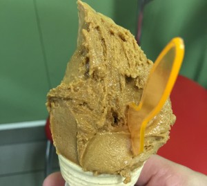 Dulche de leche con banana split