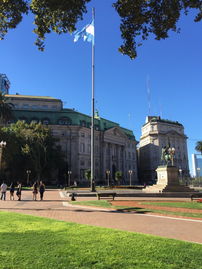 Another cool building in the Plaza De Mayo